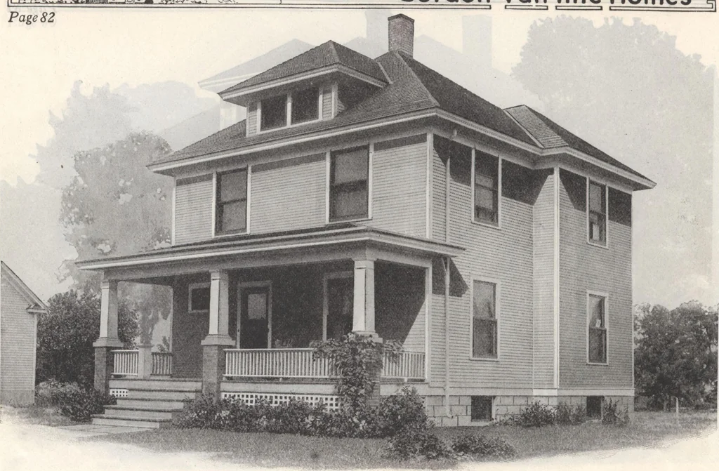 An illustration from Gordon-Van Tine homes, 1921, leaf 91