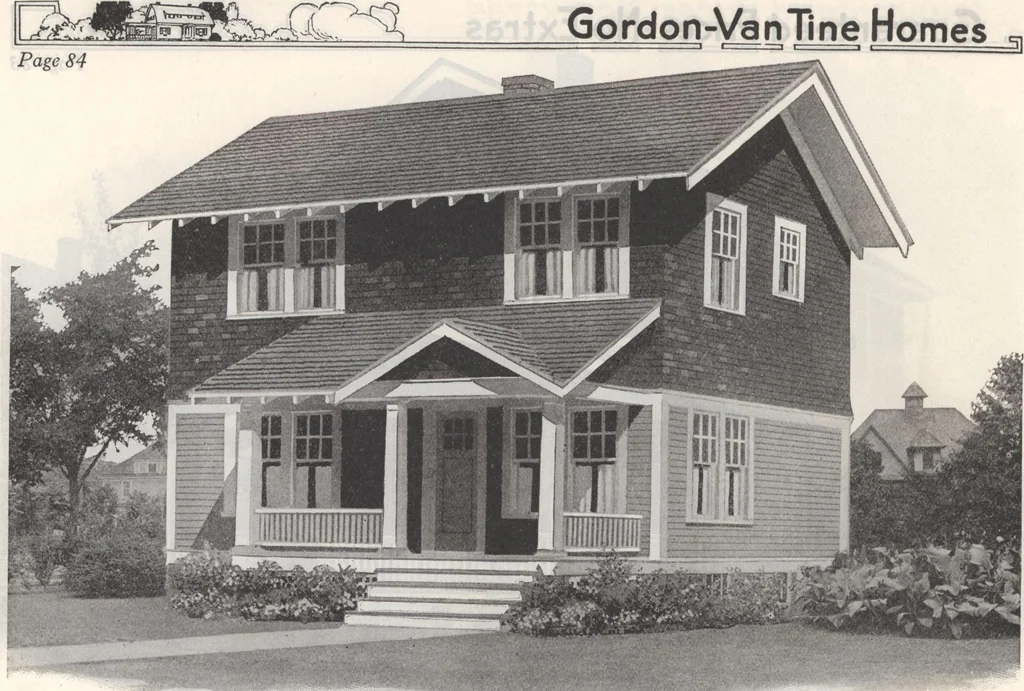 An illustration from Gordon-Van Tine homes, 1921, leaf 93