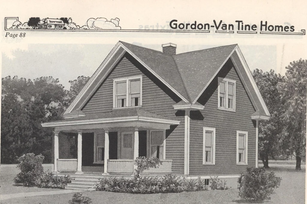 An illustration from Gordon-Van Tine homes, 1921, leaf 97