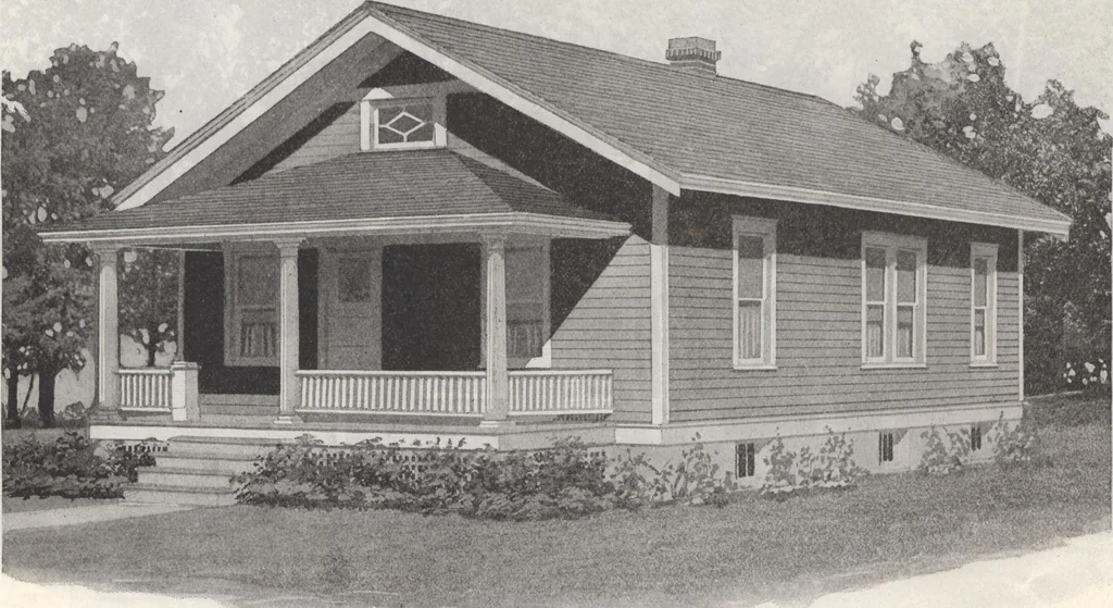 An illustration from Gordon-Van Tine homes, 1921, leaf 99