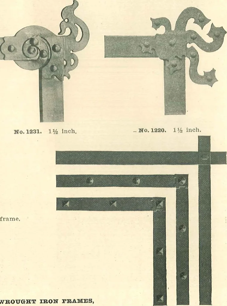 An illustration from Grates and fireplace fixtures in iron and brass, 1907, leaf 29
