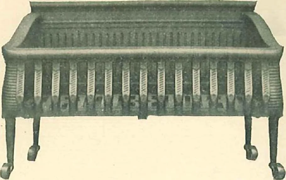 An illustration from Grates and fireplace fixtures in iron and brass, 1907, leaf 32