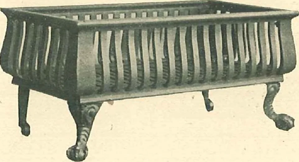 An illustration from Grates and fireplace fixtures in iron and brass, 1907, leaf 35