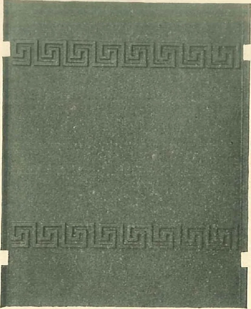 An illustration from Grates and fireplace fixtures in iron and brass, 1907, leaf 41