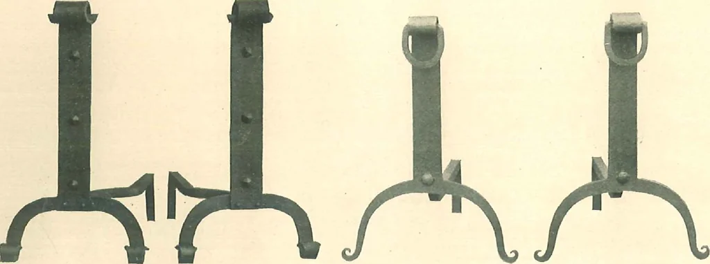 An illustration from Grates and fireplace fixtures in iron and brass, 1907, leaf 59