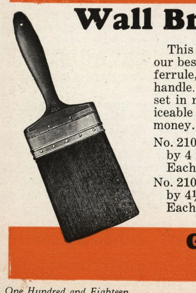 An illustration from Great Western Paint catalog, 1929, 1929, leaf 119