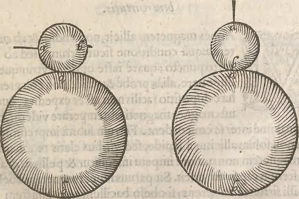 An illustration from Guilielmi Gilberti Colcestrensis, medici londinensis, De magnete : magneticisque corporibus, et de magno magnete tellure; physiologia noua, plurimis & argumentis, & experimentis demonstrata, 1600, leaf 114