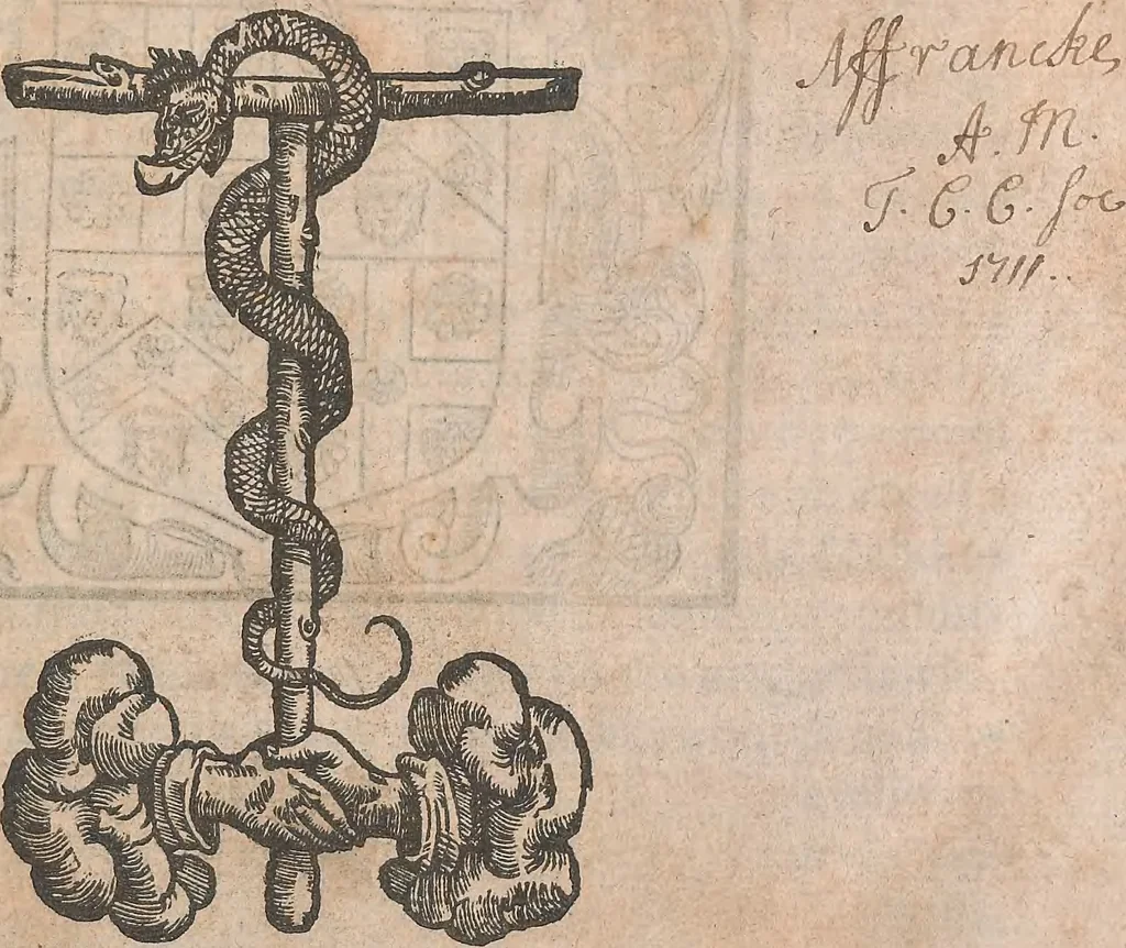 An illustration from Guilielmi Gilberti Colcestrensis, medici londinensis, De magnete : magneticisque corporibus, et de magno magnete tellure; physiologia noua, plurimis & argumentis, & experimentis demonstrata, 1600, leaf 6