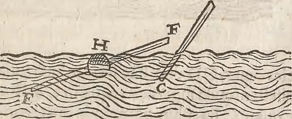 An illustration from Guilielmi Gilberti Colcestrensis, medici londinensis, De magnete : magneticisque corporibus, et de magno magnete tellure; physiologia noua, plurimis & argumentis, & experimentis demonstrata, 1600, leaf 78