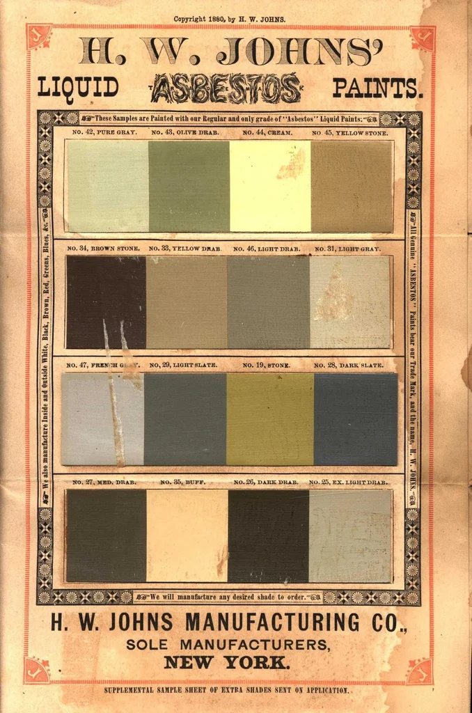 An illustration from H. W. Johns' liquid asbestos paint., 1900, leaf 0