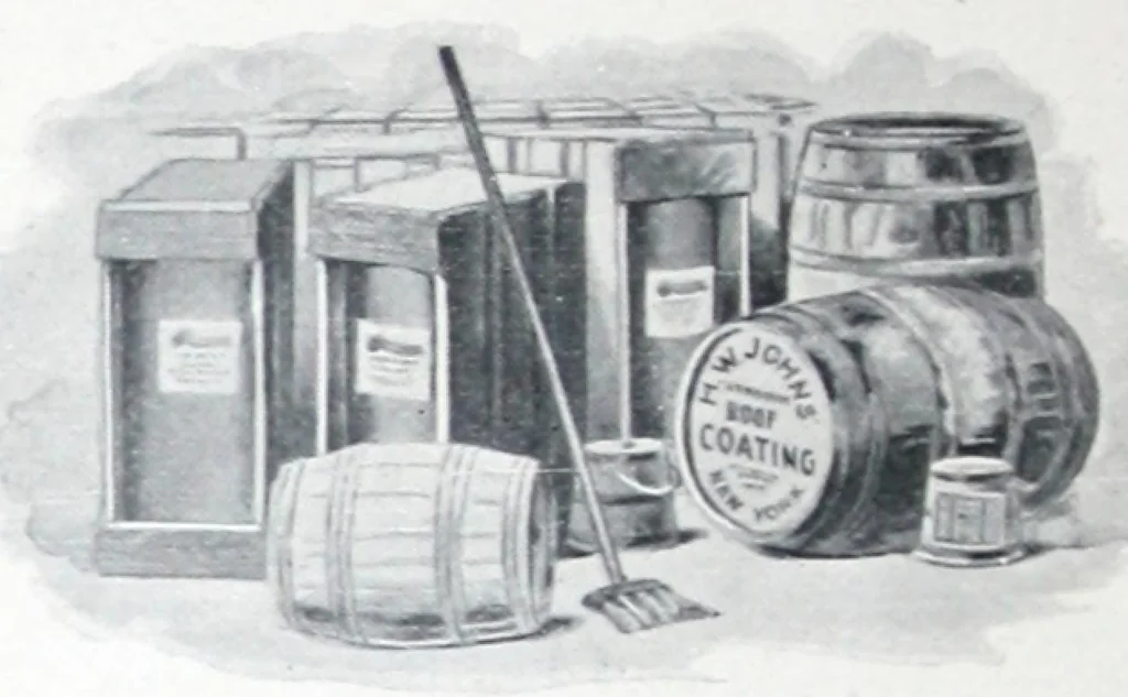An illustration from H.W. Johns M'F'G. Co. asbestos, 1895, leaf 11