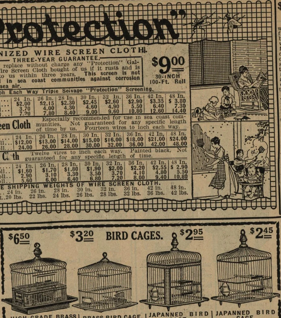 An illustration from Hardware, 1919, leaf 20