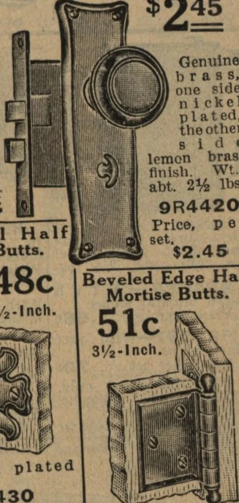 An illustration from Hardware, 1919, leaf 22