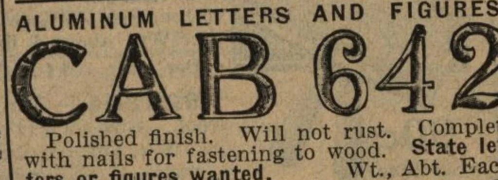 An illustration from Hardware, 1919, leaf 24