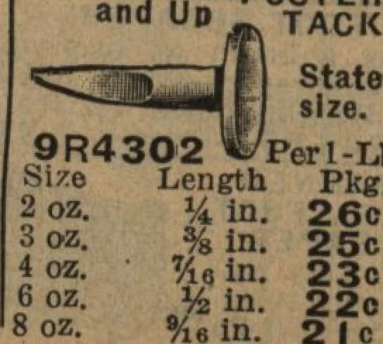 An illustration from Hardware, 1919, leaf 25
