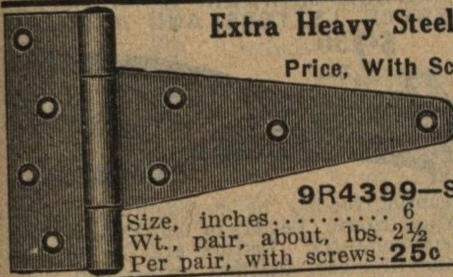 An illustration from Hardware, 1919, leaf 26