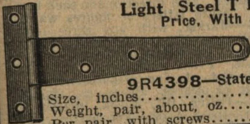 An illustration from Hardware, 1919, leaf 26
