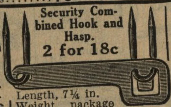 An illustration from Hardware, 1919, leaf 26