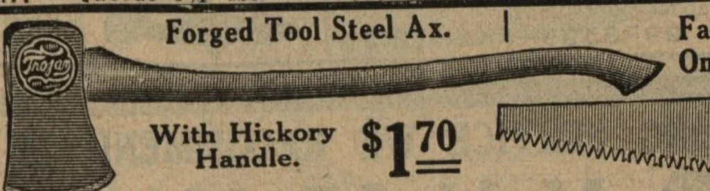An illustration from Hardware, 1919, leaf 28
