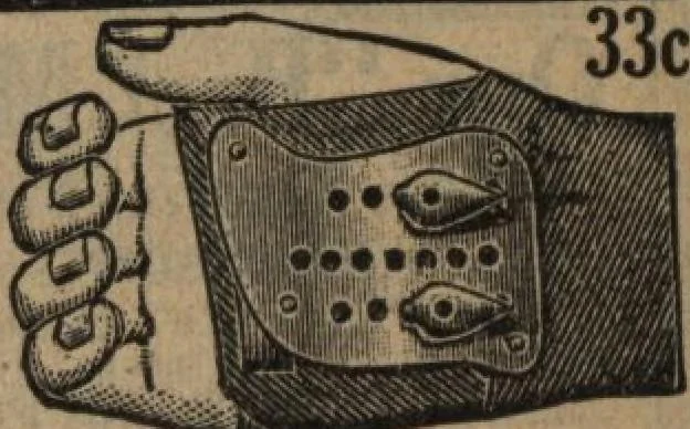 An illustration from Hardware, 1919, leaf 28