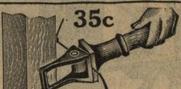 An illustration from Hardware, 1919, leaf 34