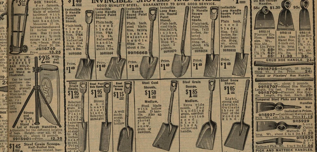An illustration from Hardware, 1919, leaf 34