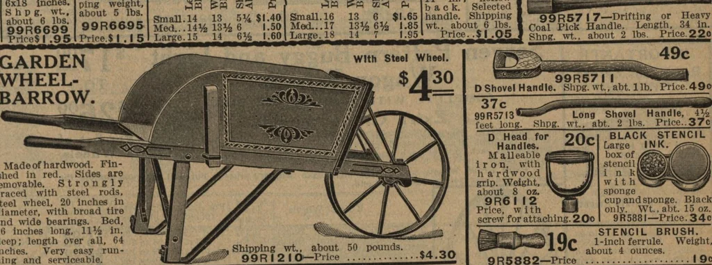 An illustration from Hardware, 1919, leaf 34