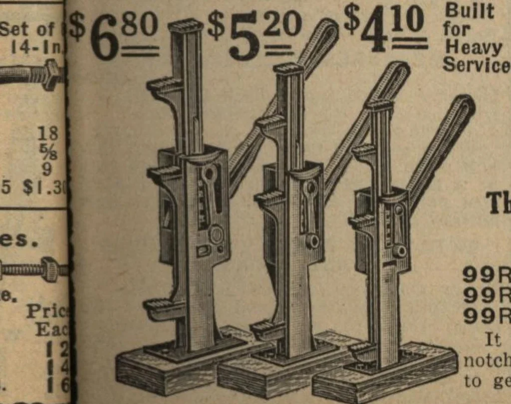 An illustration from Hardware, 1919, leaf 38