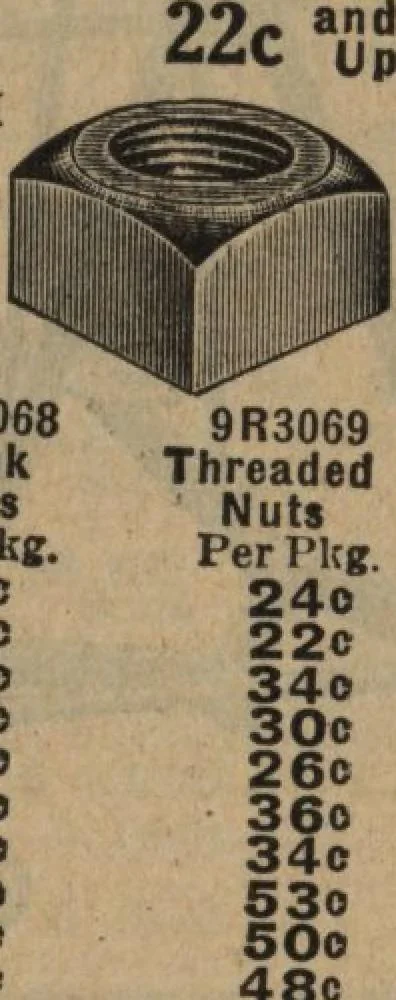 An illustration from Hardware, 1919, leaf 43