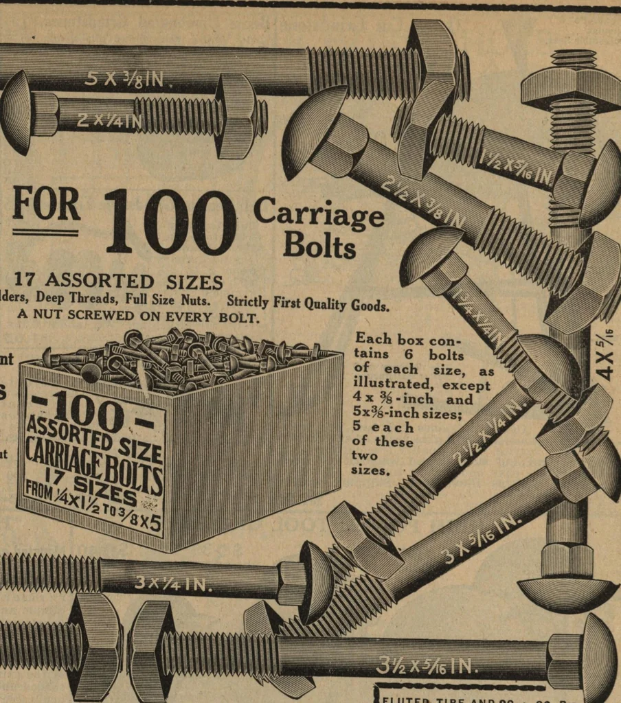 An illustration from Hardware, 1919, leaf 43