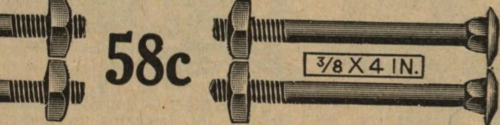 An illustration from Hardware, 1919, leaf 43