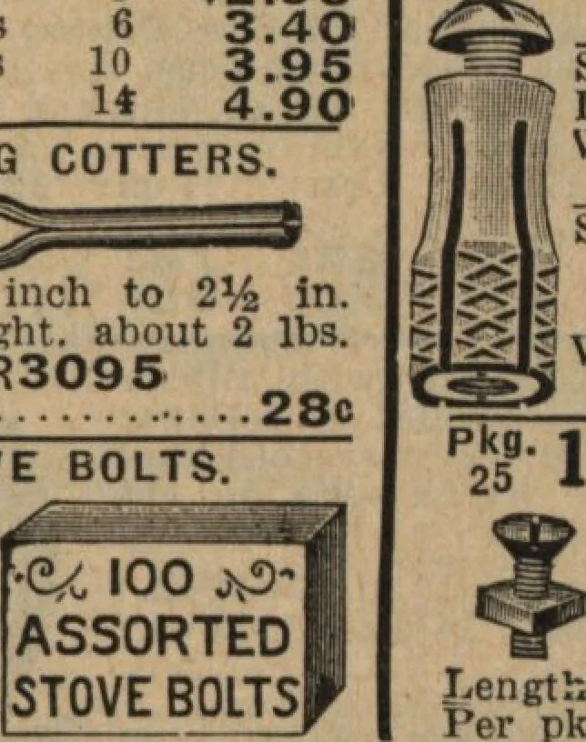 An illustration from Hardware, 1919, leaf 44