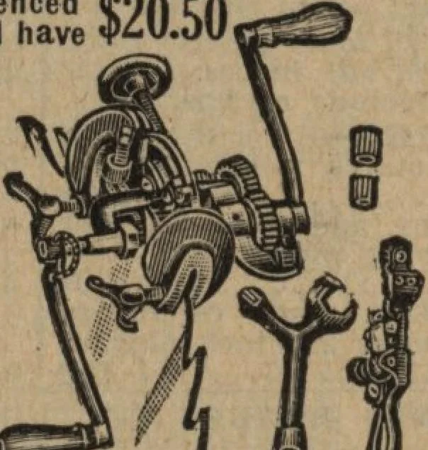 An illustration from Hardware, 1919, leaf 47
