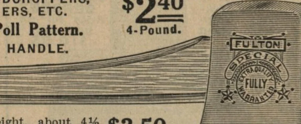 An illustration from Hardware, 1919, leaf 49
