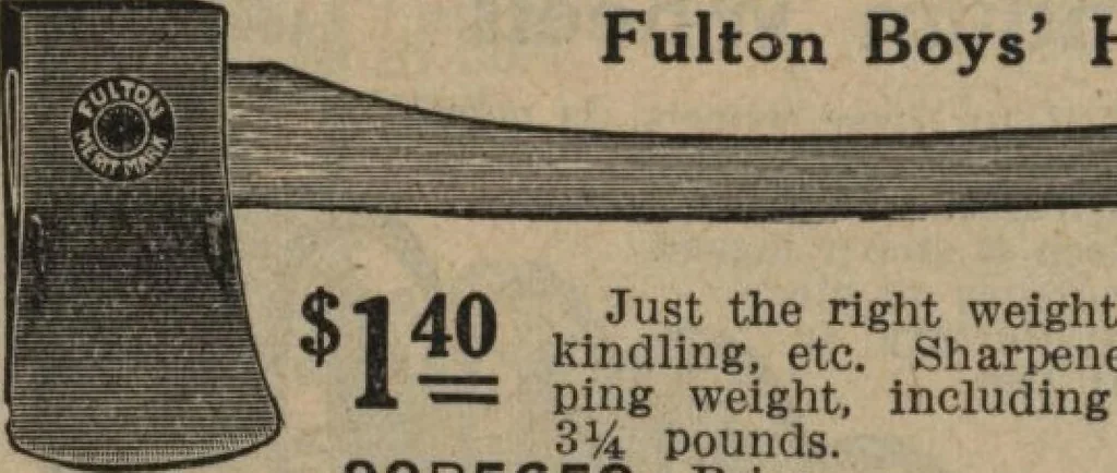 An illustration from Hardware, 1919, leaf 49