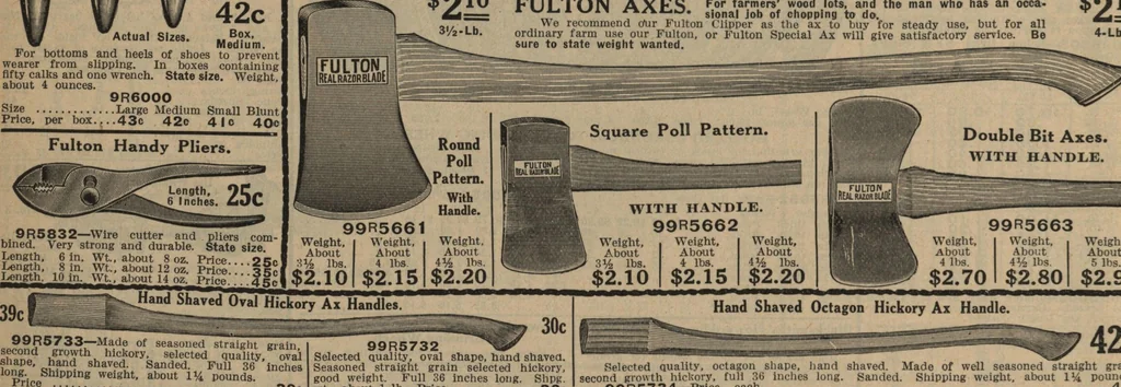 An illustration from Hardware, 1919, leaf 49