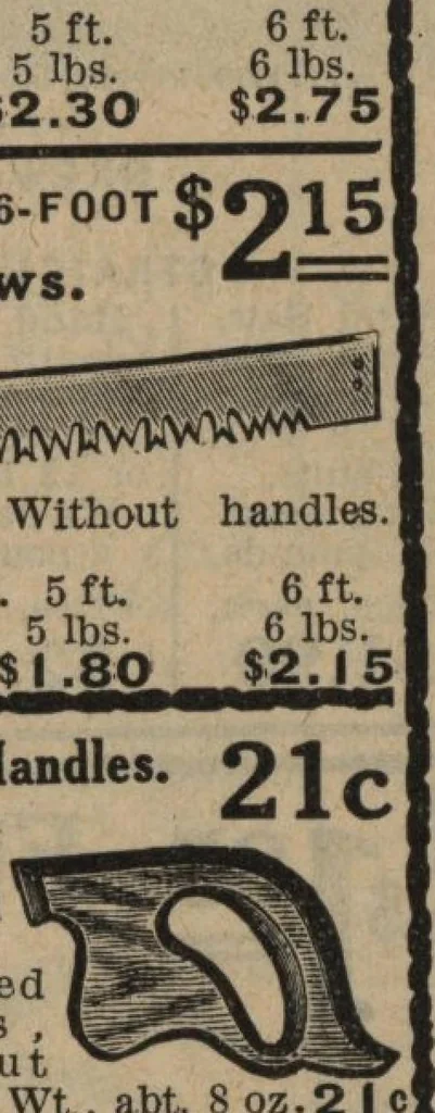 An illustration from Hardware, 1919, leaf 50