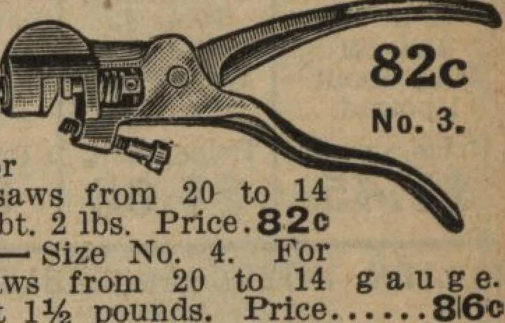 An illustration from Hardware, 1919, leaf 50