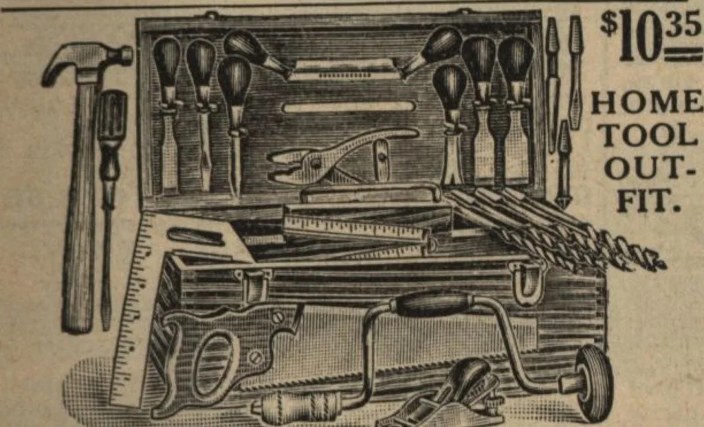 An illustration from Hardware, 1919, leaf 52