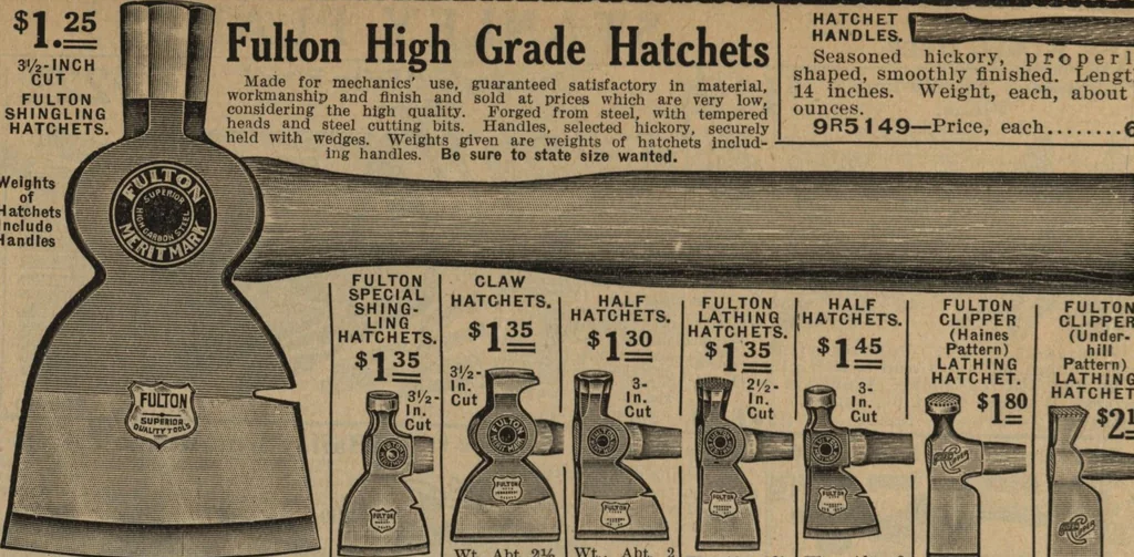 An illustration from Hardware, 1919, leaf 53