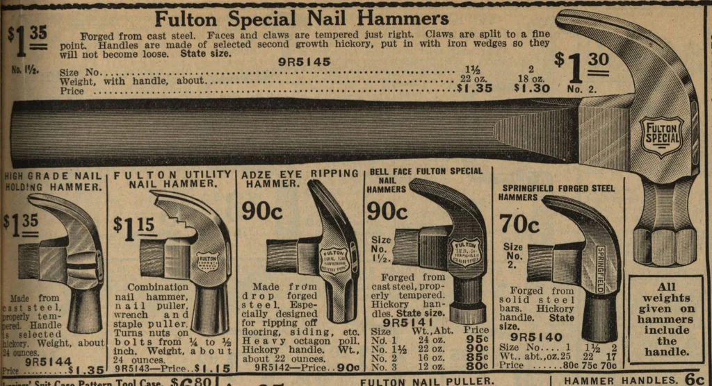 An illustration from Hardware, 1919, leaf 54