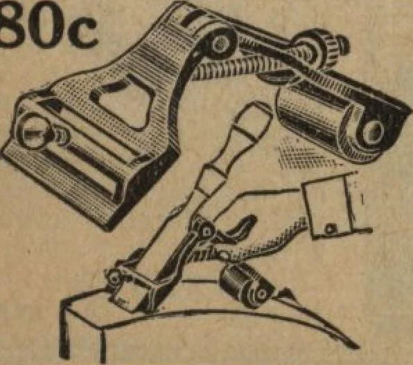 An illustration from Hardware, 1919, leaf 57