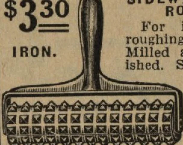 An illustration from Hardware, 1919, leaf 58