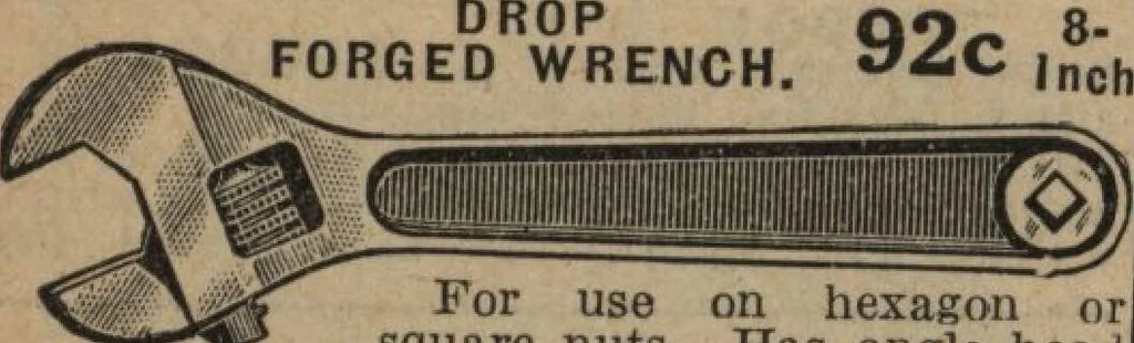 An illustration from Hardware, 1919, leaf 59