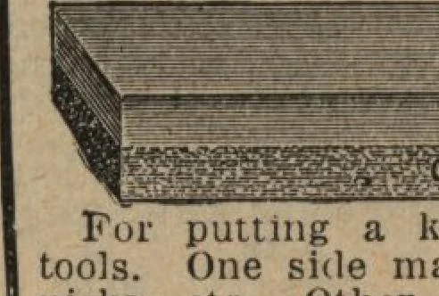 An illustration from Hardware, 1919, leaf 60