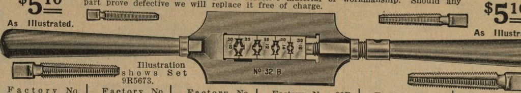 An illustration from Hardware, 1919, leaf 61