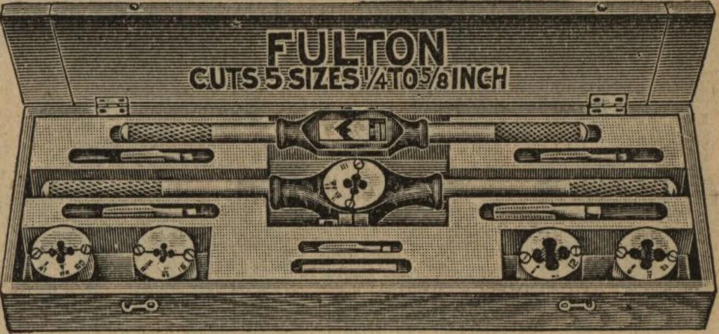 An illustration from Hardware, 1919, leaf 62