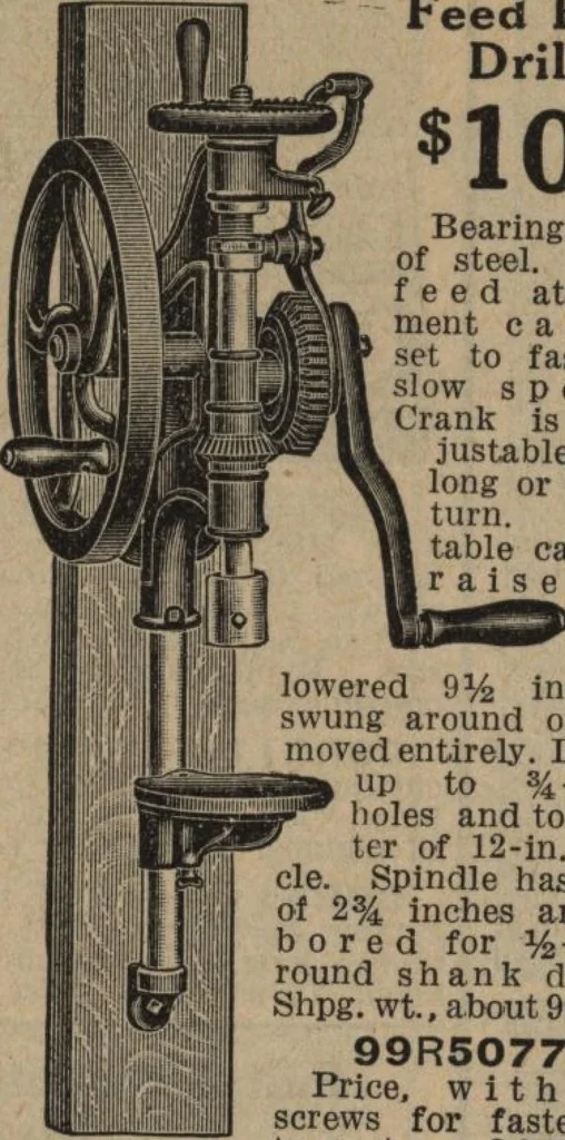 An illustration from Hardware, 1919, leaf 63