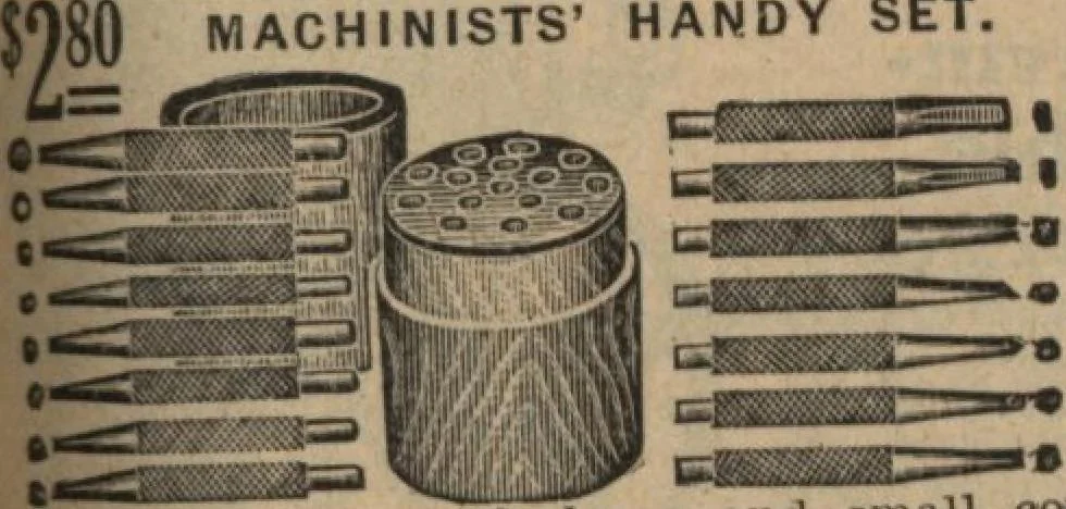 An illustration from Hardware, 1919, leaf 64