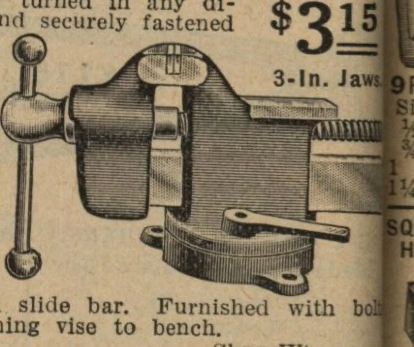 An illustration from Hardware, 1919, leaf 67